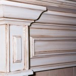 Faux Finished Cabinets with Antique finish